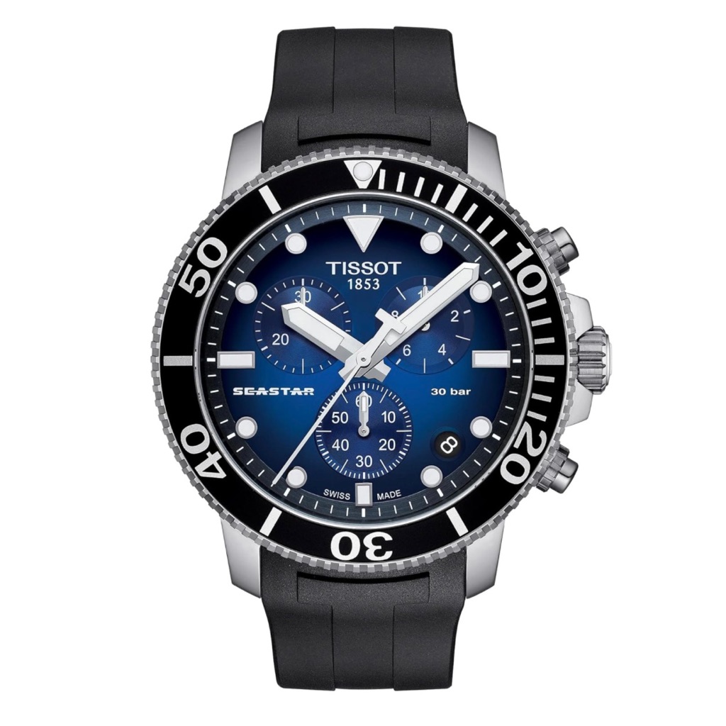Tissot Men's Seastar 660/1000 Stainless Steel Casual Watch